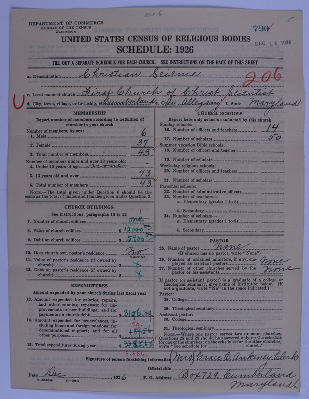 Scan of Church of Christ, Scientist: 790