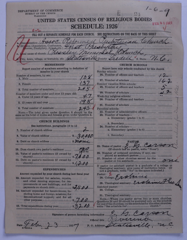Scan of Associate Reformed Presbyterian Church: 24