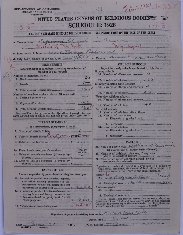 Scan of Reformed Church in America: 31