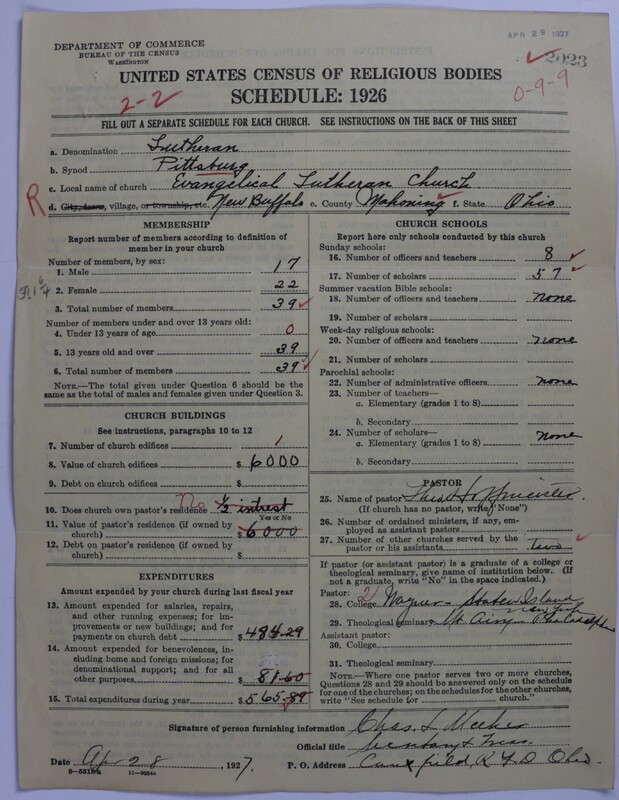 Scan of United Lutheran Church in America: 2023