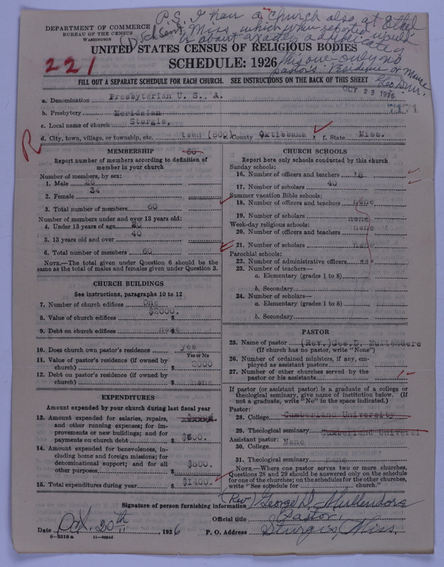 Scan of Presbyterian Church in the United States of America: 7171