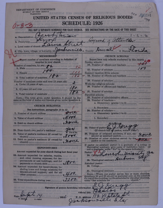 Scan of Presbyterian Church in the United States of America: 6694