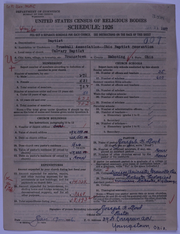 Scan of Northern Baptist Convention: 3208