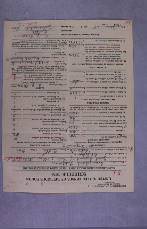 Scan of Synod of the Reformed Presbyterian Church of North America: 39