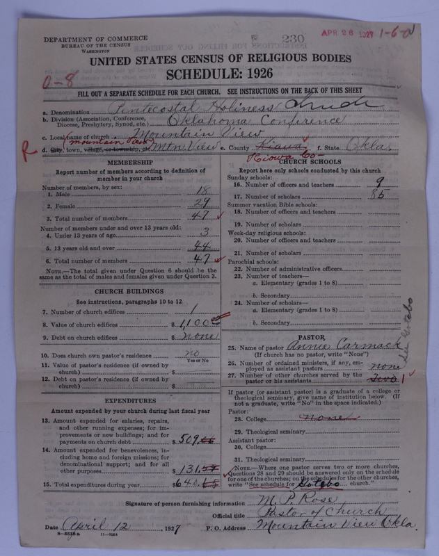 Scan of Pentecostal Holiness Church: 230