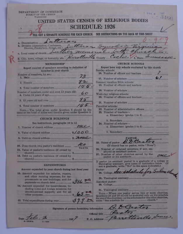 Scan of United Lutheran Church in America: 3466