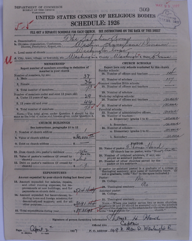 Scan of Salvation Army: 309