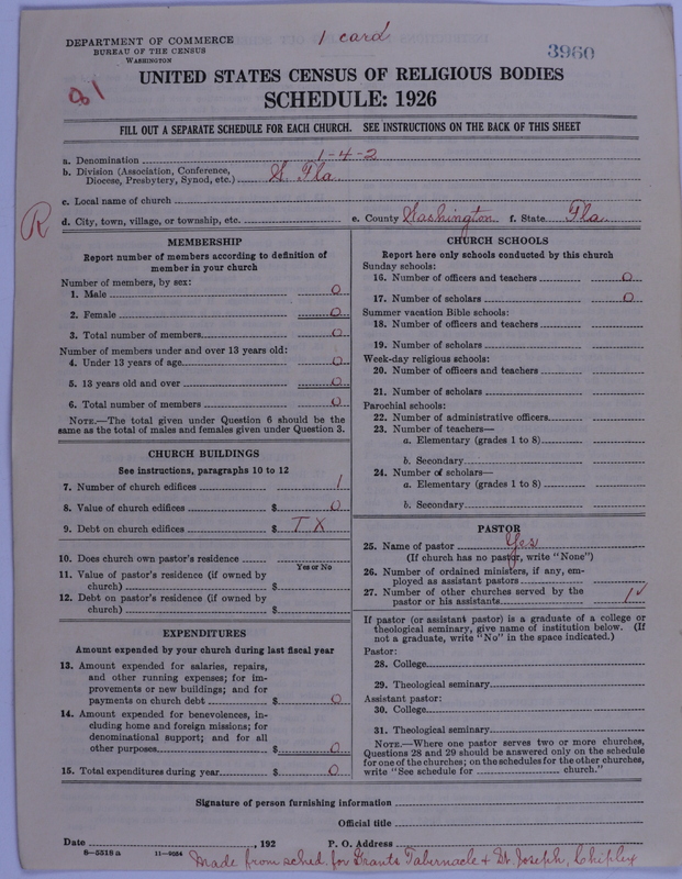 Scan of African Methodist Episcopal Church: 3960