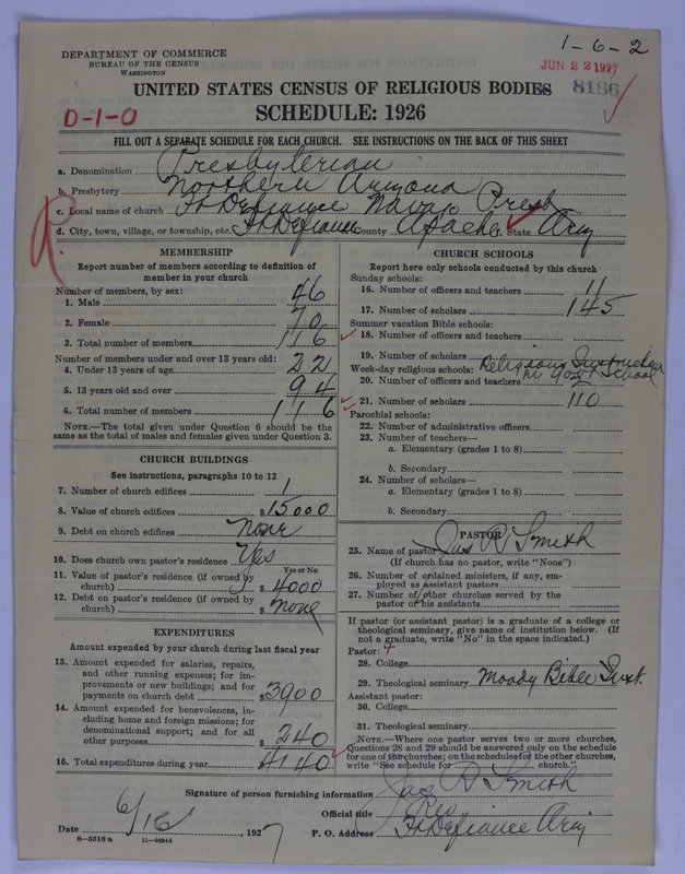 Scan of Presbyterian Church in the United States of America: 8186
