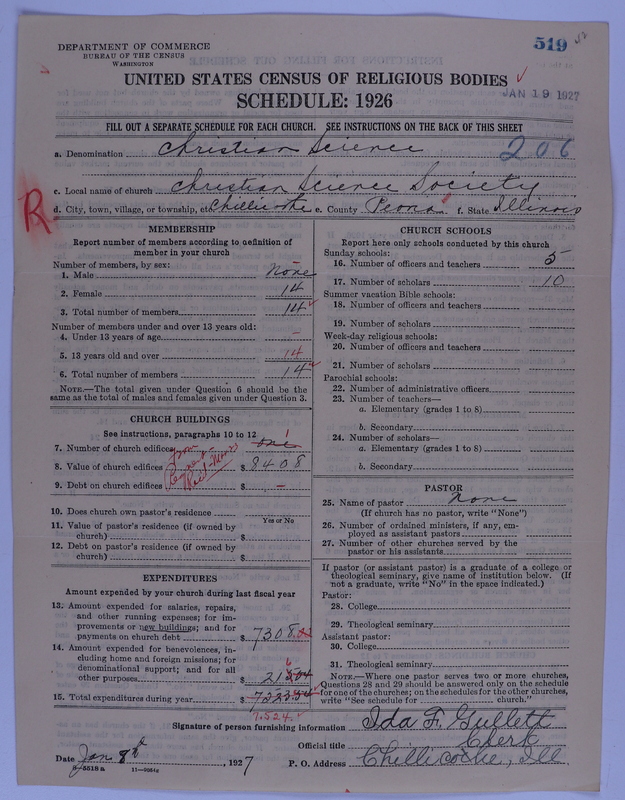 Scan of Church of Christ, Scientist: 519
