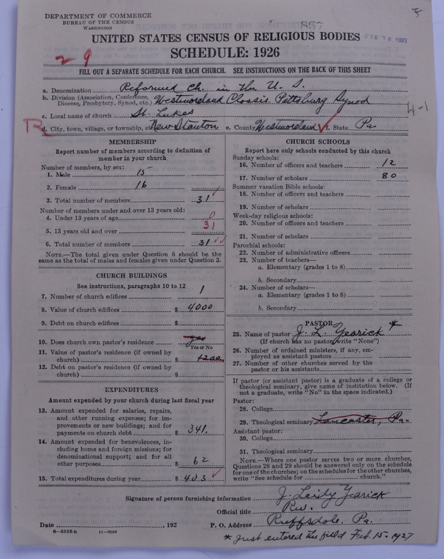 Scan of Reformed Church in the United States: 867