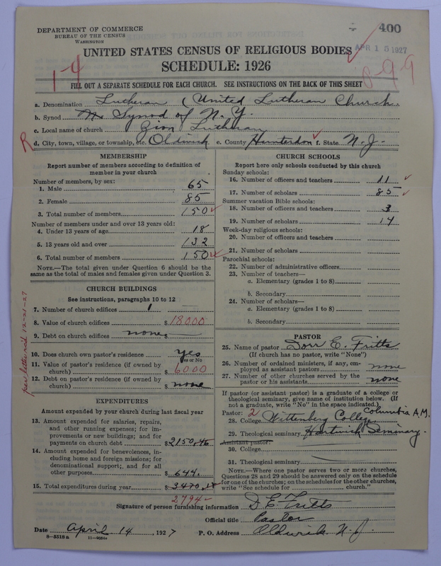 Scan of United Lutheran Church in America: 400