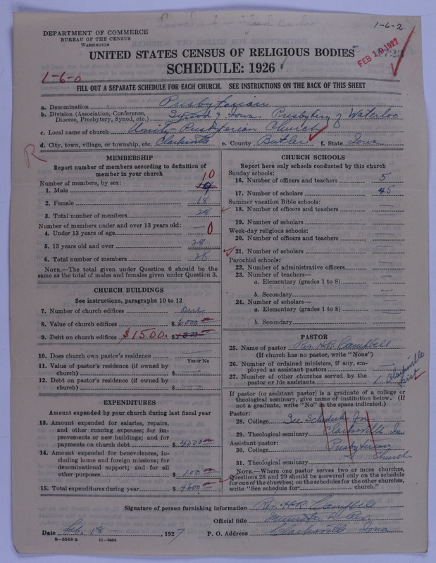 Scan of Presbyterian Church in the United States of America: 4723