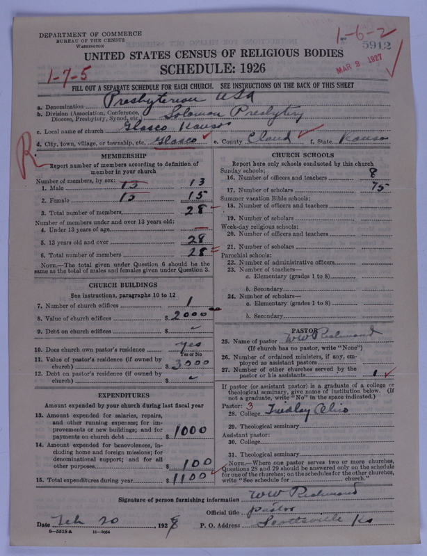 Scan of Presbyterian Church in the United States of America: 5912