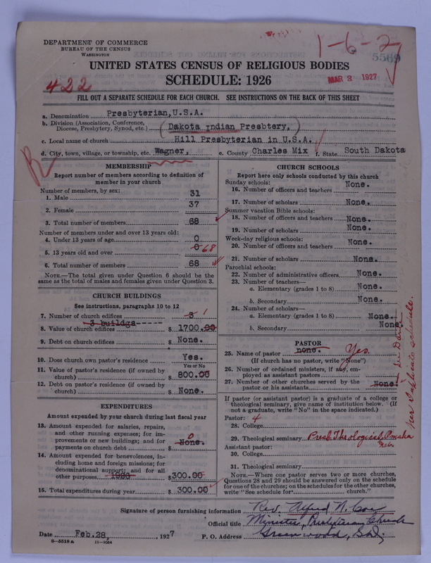 Scan of Presbyterian Church in the United States of America: 5569