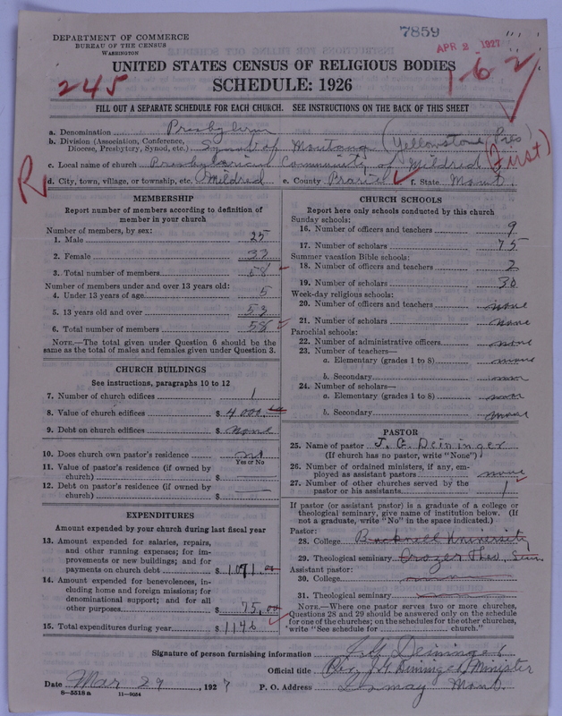 Scan of Presbyterian Church in the United States of America: 7859