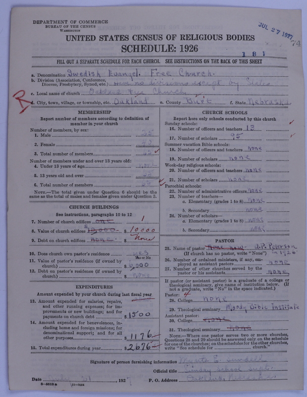 Scan of Swedish Evangelical Free Church of the United States of America: 74