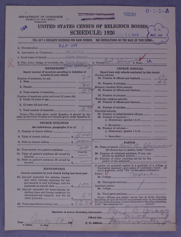 Scan of Negro Baptists: 6236