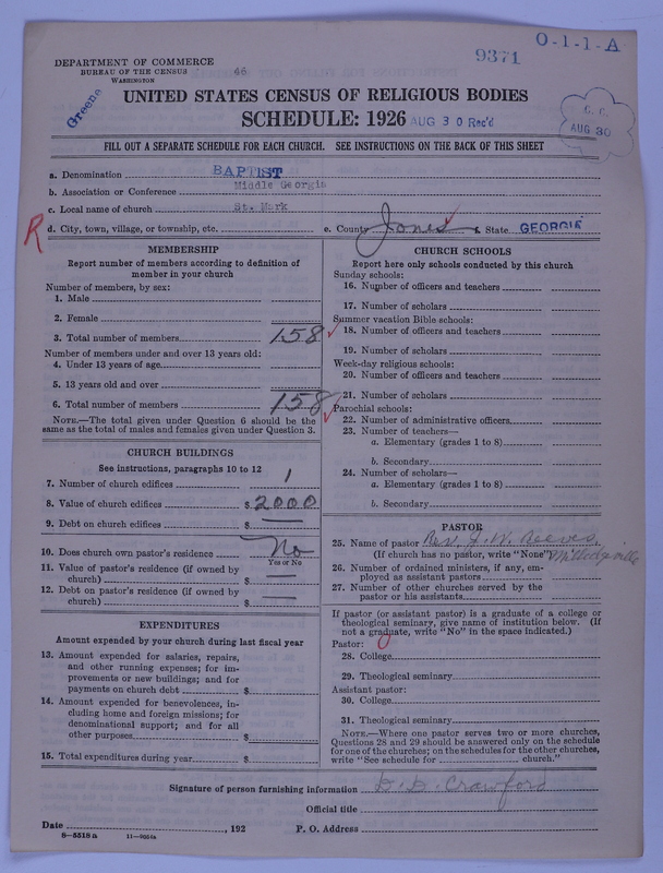 Scan of Negro Baptists: 9371