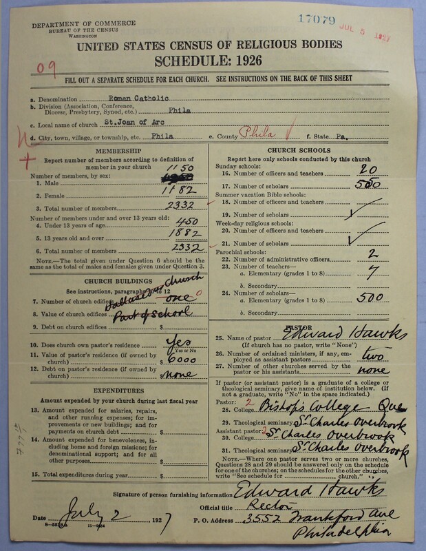 Scan of Roman Catholic Church: 17079