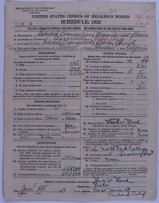 Scan of Swedish Evangelical Mission Covenant of America: 355