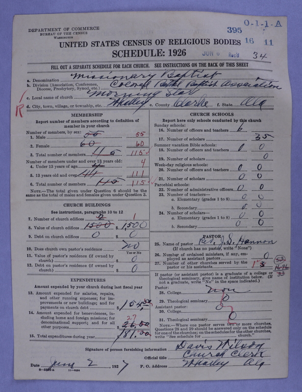 Scan of Negro Baptists: 395