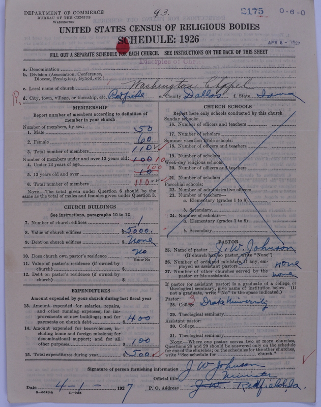 Scan of Disciples of Christ: 2175