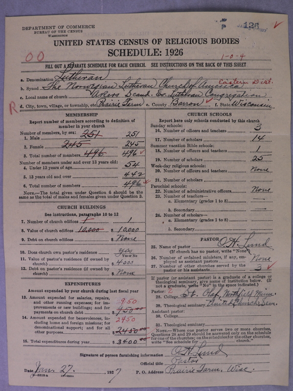 Scan of Norwegian Lutheran Church of America: 126