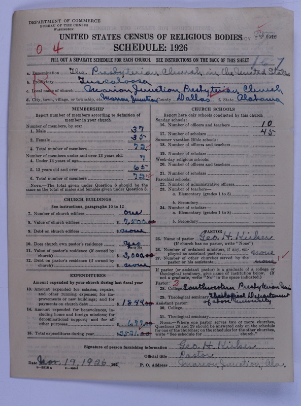 Scan of Presbyterian Church in the United States: 2377