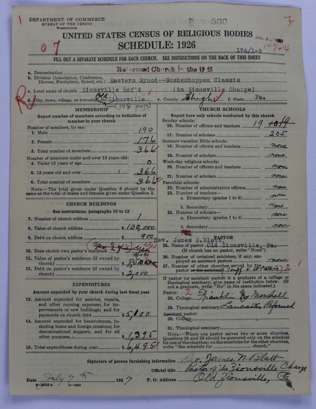 Scan of Reformed Church in the United States: 529
