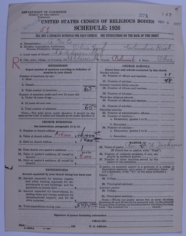 Scan of African Methodist Episcopal Church: 371