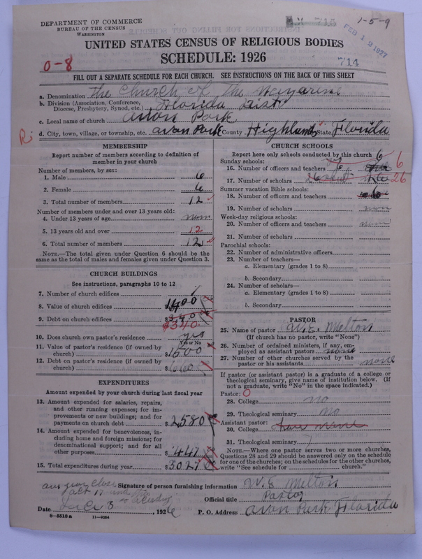Scan of Church of the Nazarene: 714