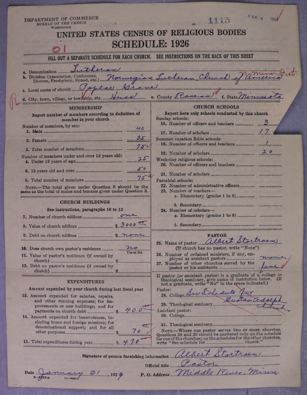 Scan of Norwegian Lutheran Church of America: 1115
