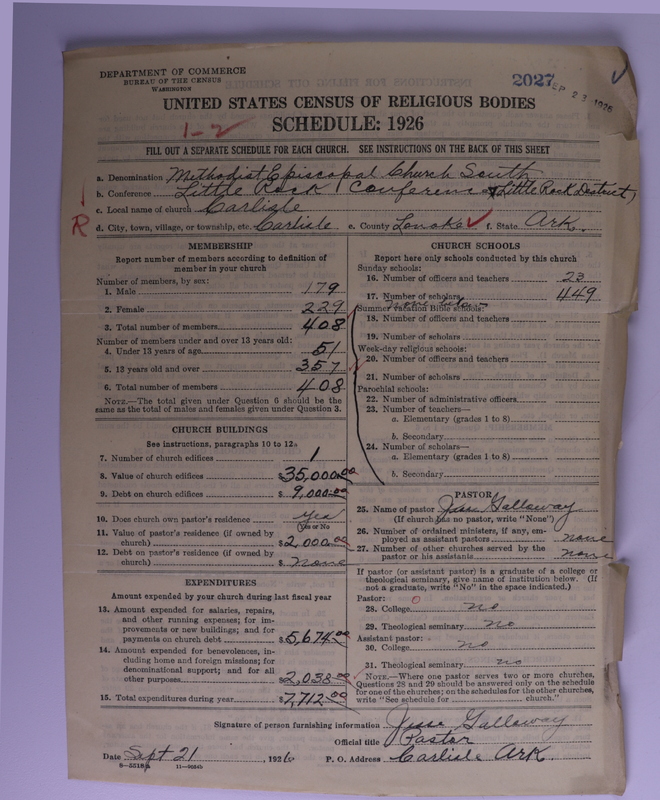 Scan of Methodist Episcopal Church, South: 2027