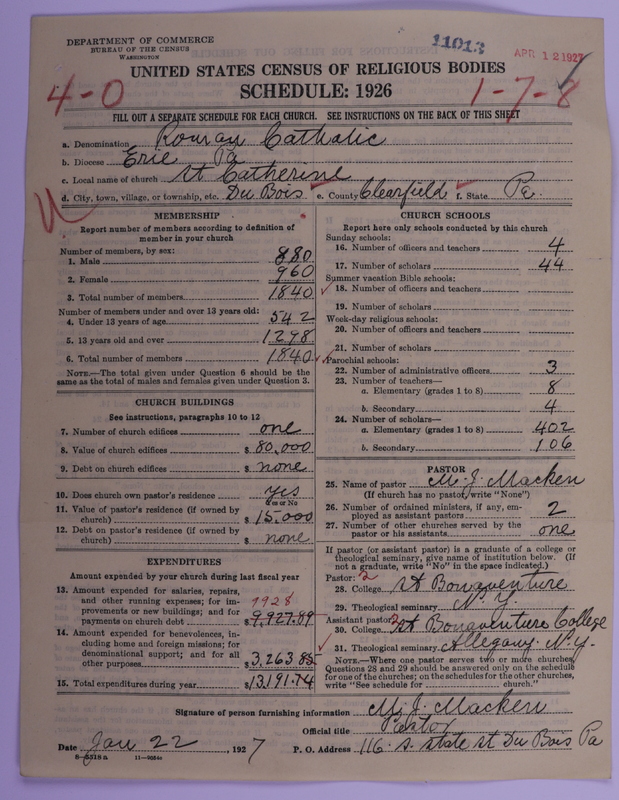 Scan of Roman Catholic Church: 11013