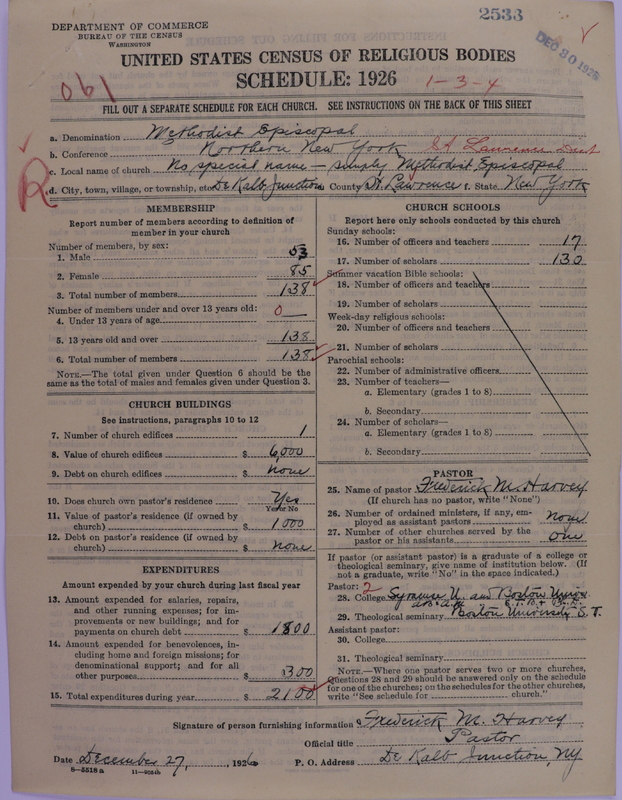 Scan of Methodist Episcopal Church: 2533