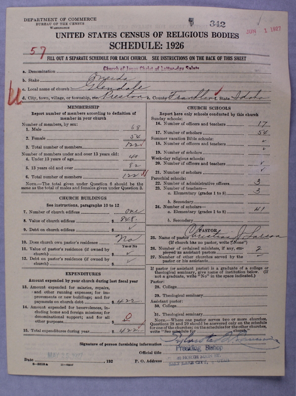 Scan of Church of Jesus Christ of Latter-day Saints: 342