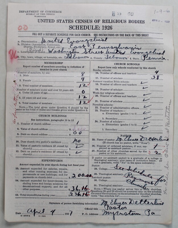 Scan of Evangelical Congregational Church: 69