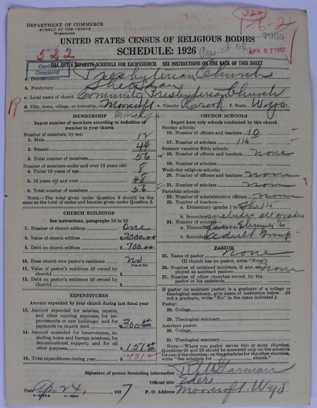 Scan of Presbyterian Church in the United States of America: 7965