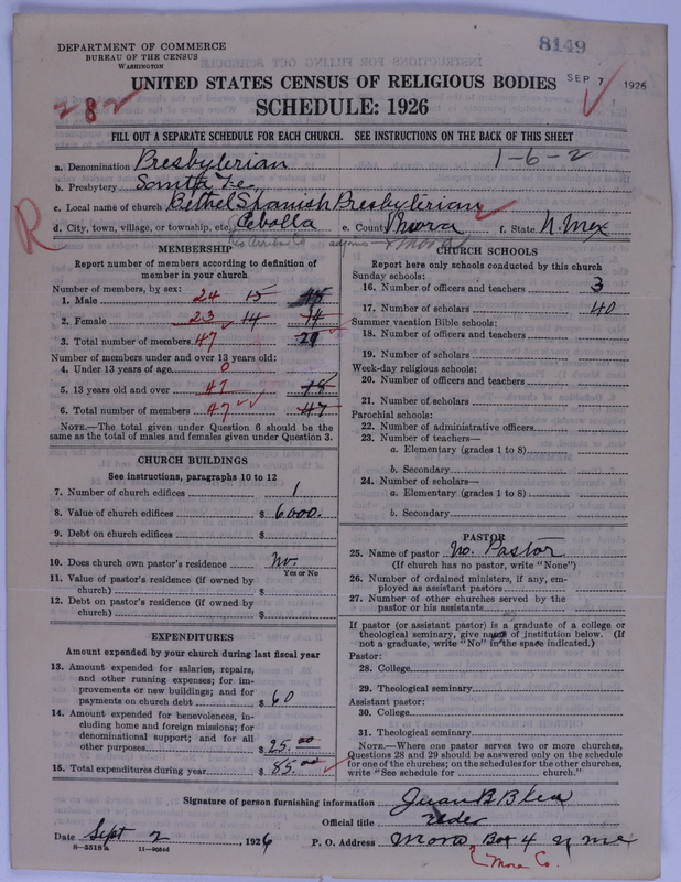 Scan of Presbyterian Church in the United States of America: 8149