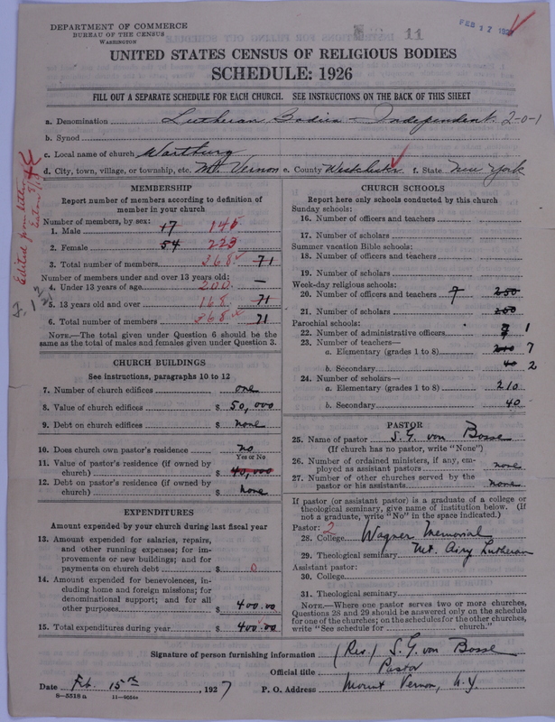 Scan of Independent Lutheran Congregations: 11