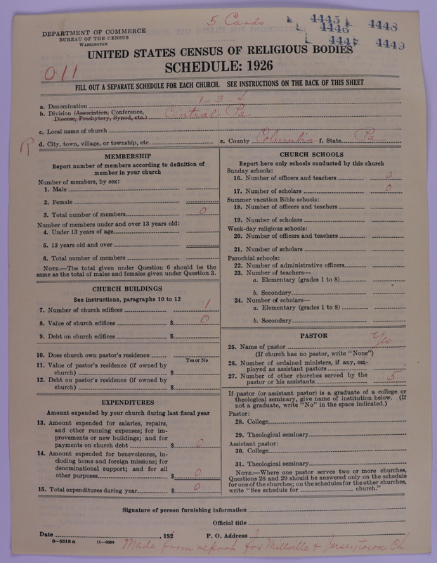 Scan of Methodist Episcopal Church: 4445