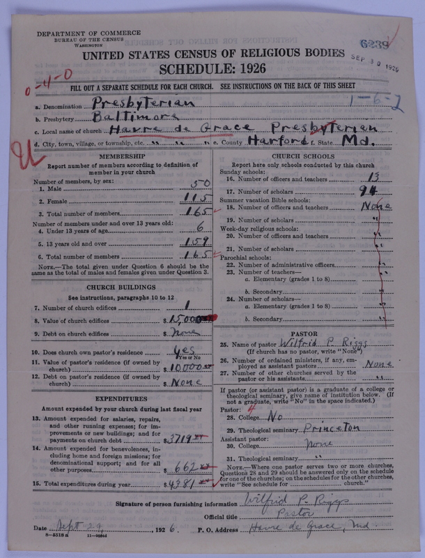 Scan of Presbyterian Church in the United States of America: 6239