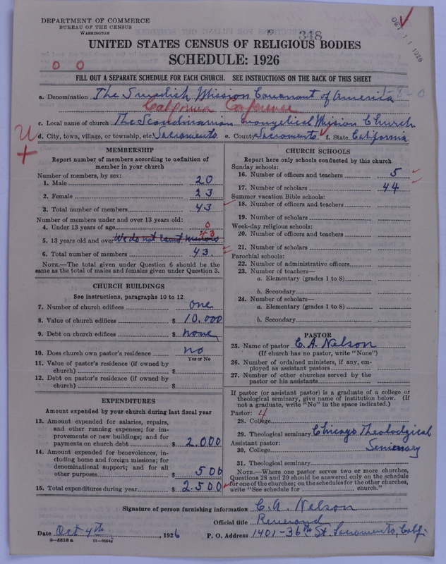 Scan of Swedish Evangelical Mission Covenant of America: 348