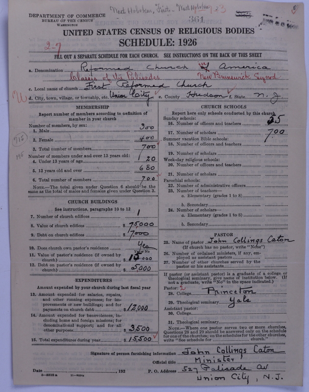 Scan of Reformed Church in America: 361