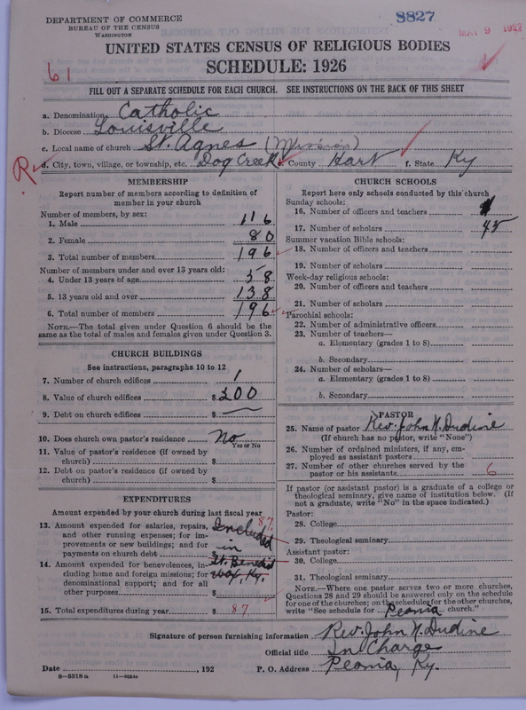 Scan of Roman Catholic Church: 8827