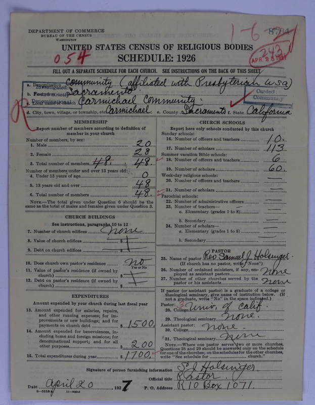 Scan of Presbyterian Church in the United States of America: 8784