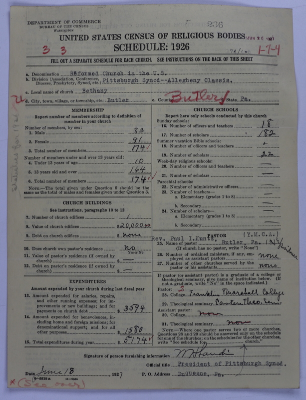 Scan of Reformed Church in the United States: 236