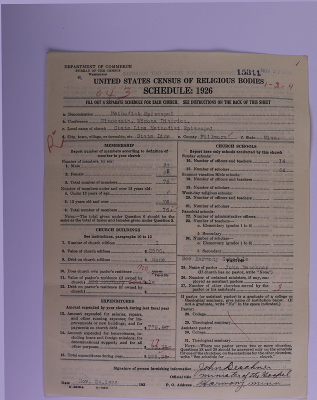 Scan of Methodist Episcopal Church: 15311