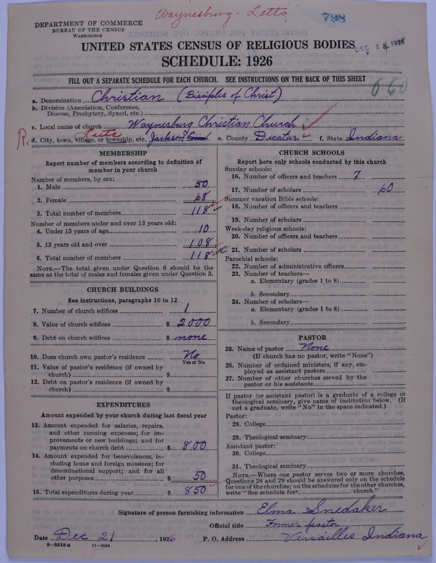 Scan of Disciples of Christ: 798